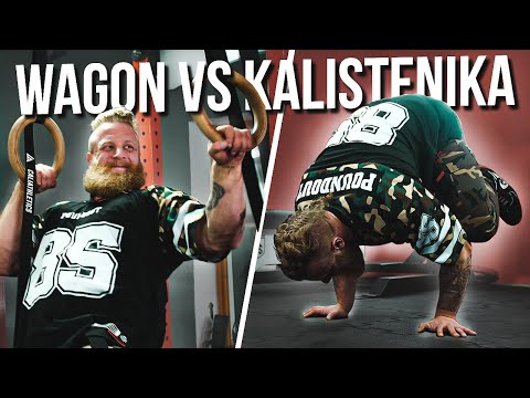 Kalisteniczne tortury Wagona | Test sprawności wyciskacza | Grzegorz Wałga