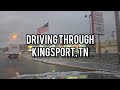 Driving Through Kingsport TN In The Snow 2026