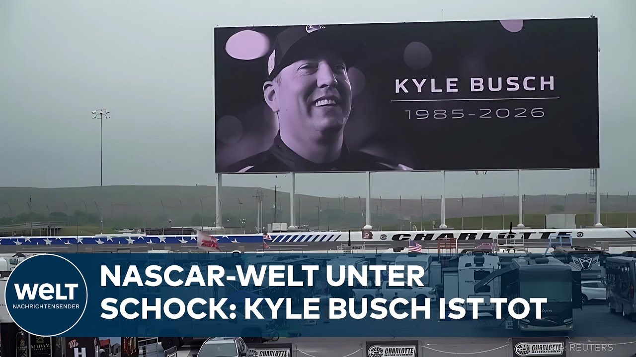 NASCAR: Die Rennsportwelt trauert um Kyle Busch - Bewegender Abschied am Charlotte Motor Speedway