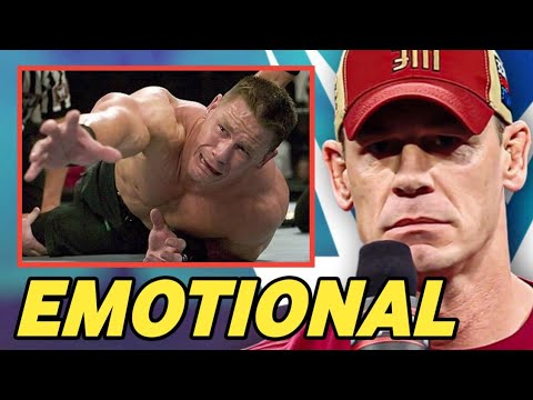 John Cena Final Match REACTIONS and EMOTIONAL Moments