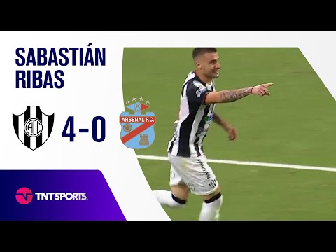 ¡DOBLETE DE RIBAS PARA EL CUARTO DEL FERROVIARIO! ⚽ | Central Córdoba 4-0 Arsenal