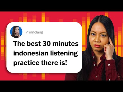 30 Minutes of Real Life Indonesian Listening Skills | For ALL Learners
