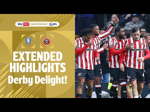 Sheffield Wednesday v Sheffield United Extended Highlights