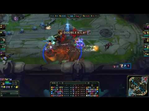 SKT T1 Faker Cassiopeia insane Pentakill NA LOL Highlight