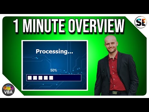 Excel VBA Loading Screens - 1 Minute Overview