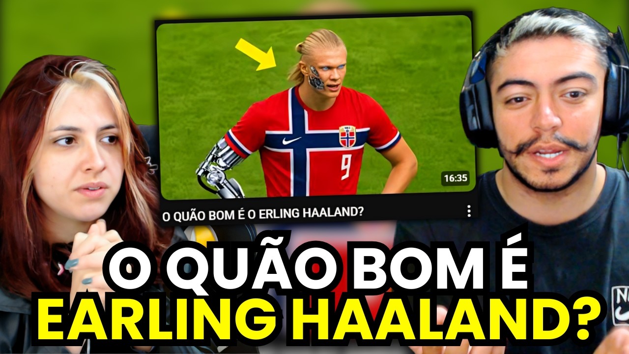 O QUÃO BOM É O ERLING HAALAND? | react