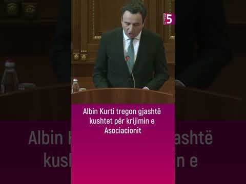Kryeministri Albin Kurti tregon 6 kushtet për krijimin e Asociacionit #albinkurti #kosovo #lajme
