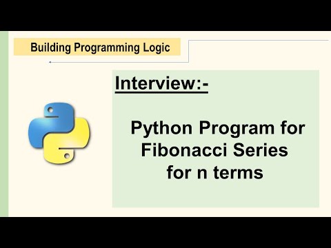 #39 Python Program to print fibonacci series using recursion#python # ...