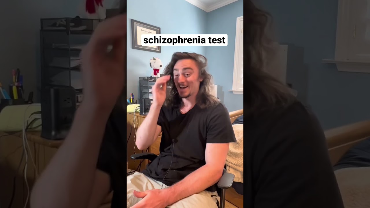 schizophrenia test #shorts #comedy #funny