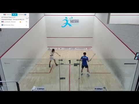 France  vs Scotland  - ESF European Mixed Team u19 Squash Championships 2023