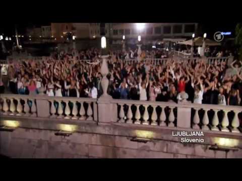 Eurovision 2010 Oslo-Final-29.05.10 -  EURODANCE - Flashmob - Eurovision Song Contest 2010 HD