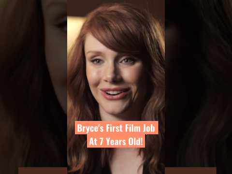 Bryce Dallas Howard’s First Film Job At Age 7!