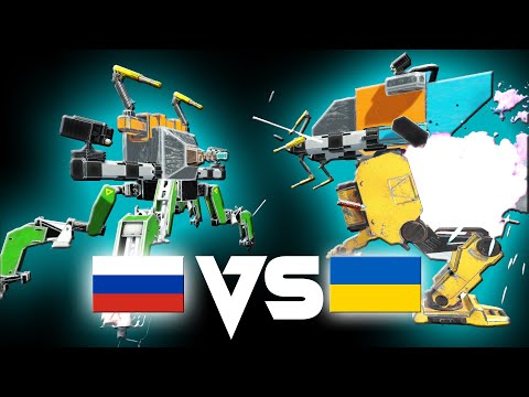 RUSSIA VS UKRAINE WAR - Animal Revolt Battle Simulator