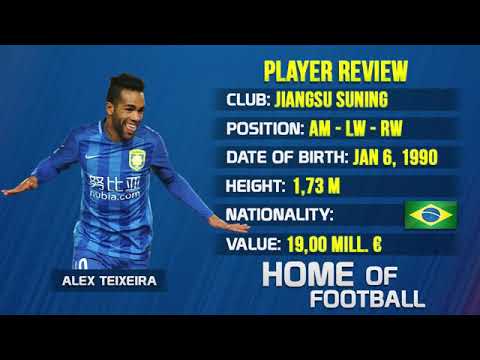 Lances e gols de Alex Teixeira, novo reforço do Corinthians