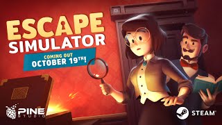 Escape Simulator release date announcement trailer teaser