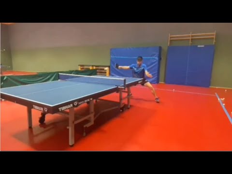 Butterfly Training Tips with Oscar Birriel - Short Push, & Forehand or Backhand Loop