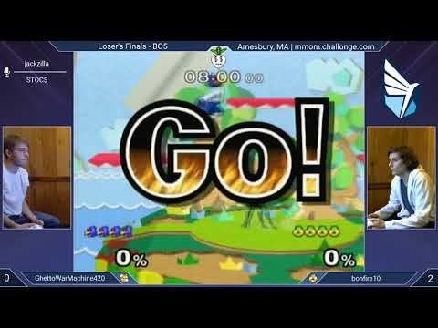 MMOM139 SSBM - GWM420 (Fox, Falco) vs. bonfire10 (Sheik) - Melee LF