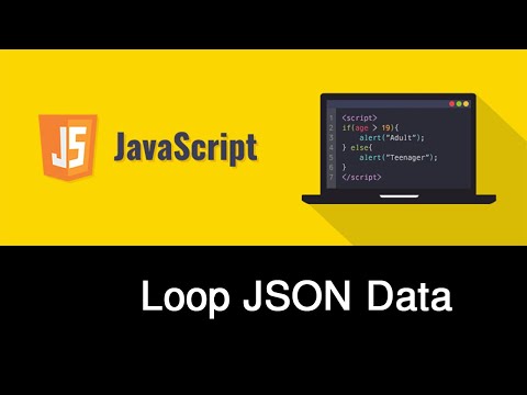 Loop Json Data To Table In Javascript