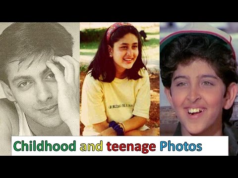 Bollywood Celebrities Rare Childhood and teenage Photos👍 Video