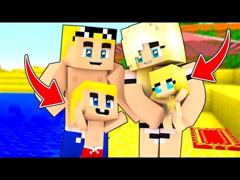 VADO al MARE con DOLCETTA e FIGLI! - Famiglia di MInecraft #42