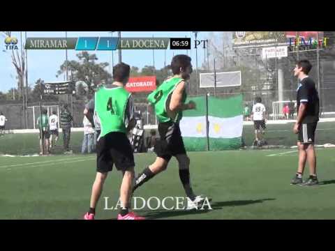 2 MIRAMAR vs LA DOCENA 1 -  2ª fecha Egr A – zona Perm - 4/10/2015