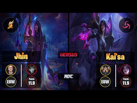 MagiFelix JHIN (ADC) [Fleet Footwork] VS KAI'SA - Challenger EUW Patch 11.9