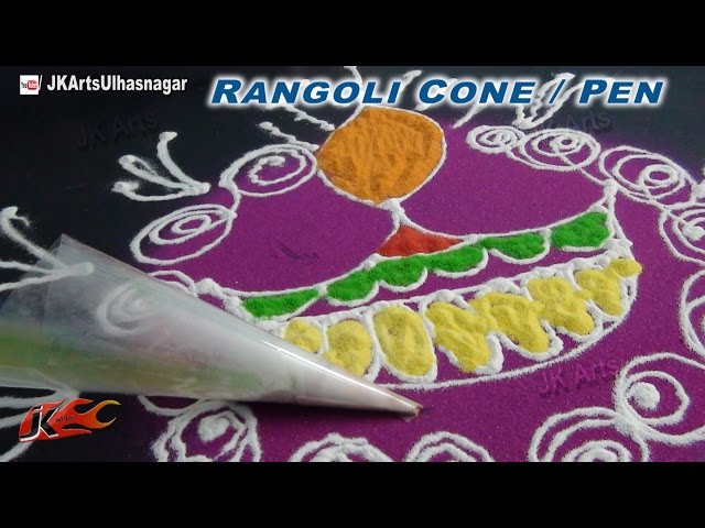 Tools for making rangoli designs by JK arts - video 2