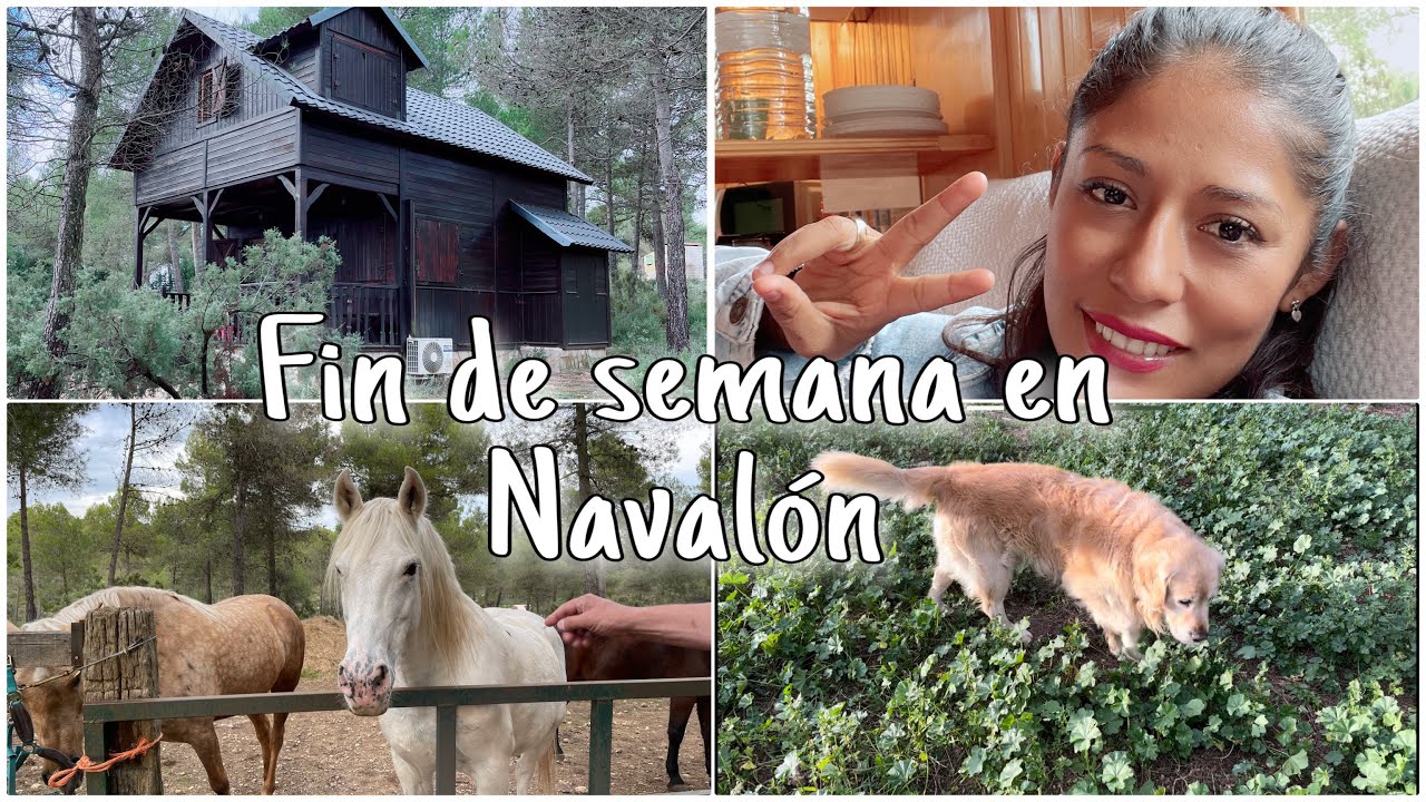CABAÑAS DE MADERA EN NAVALON VALENCIA 🛖 🌲🐴 ¿Que llevamos  🧳