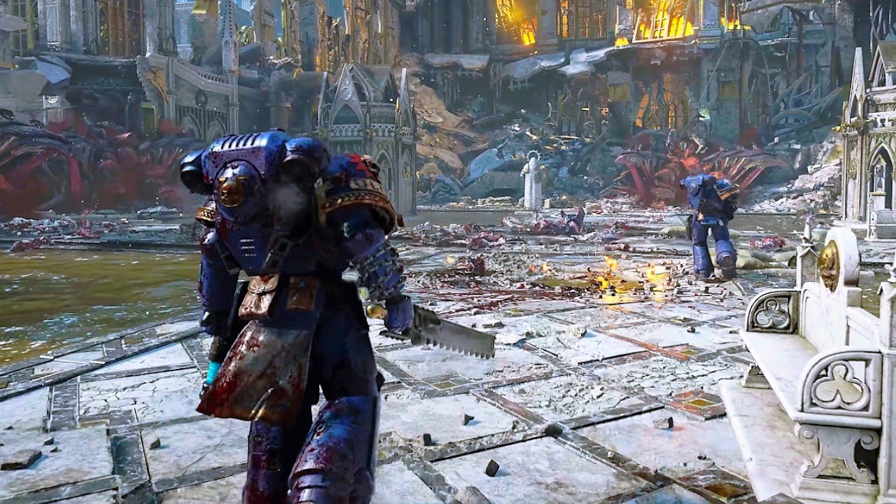 WARHAMMER 40000 Space Marine 2 Gameplay Demo 4K (No Comments) - YouTube