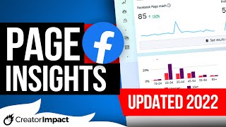 How to use Facebook Analytics in 2023 (Facebook Page Insights) learn about your audience!