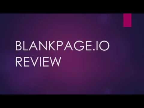 BlankPage.IO Review