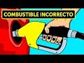 ¿Qué sucede si pones el combustible incorrecto en tu automóvil?