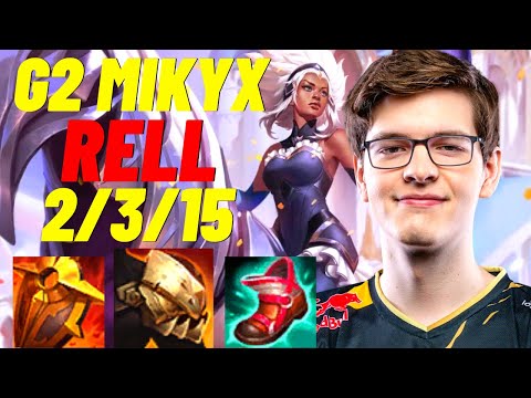 G2 MIKYX PLAYS RELL VS GRAGAS SUPPORT |EUW GRANDMASTER PATCH 11.5| [League of Legends] Full Gameplay