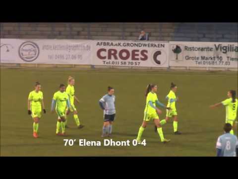 DVC Eva’s Tienen – KAA Gent Ladies  op 17.12.2016