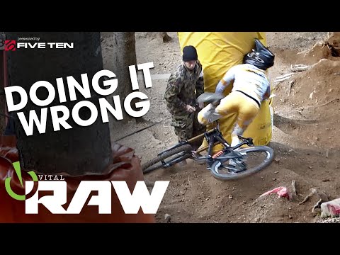 How NOT to DOWNHILL Mountain Bike - Vital RAW