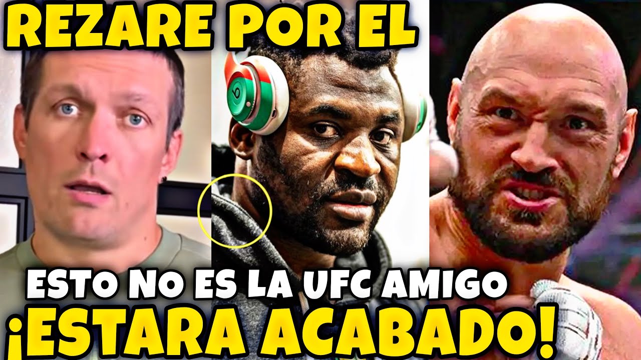 Oleksandr Uzyk Advierte Que Asistirá A Pelea De Tyson Fury Vs Francis Ngannou