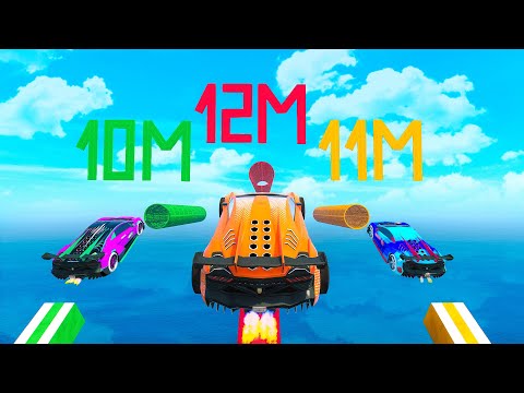 CARRERA ÉPICA! EL SALTO MAS GRANDE DEL MUNDO!! - GTA 5 ONLINE