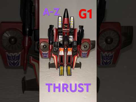 #G1transformers A to Z - Thrust #transformers #wow  #transformersg1 #80s #toys #nostalgia #awesome