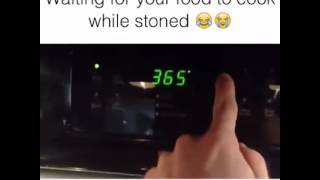 Waiting for food while stoned