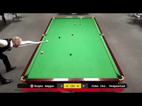 NM 6 Raud: Kvartfinale. Roger Reppe vs. John Christian Vespestad