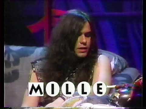 Mille Petrozza from Kreator on The Headbangers Ball (1991)