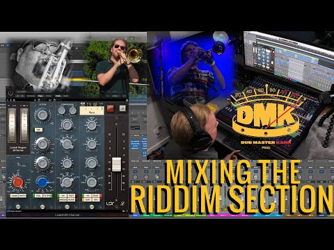 Mixing the REGGAE RIDDIM SECTION -  Mixing Live Horns, Bass, Guitar, Piano Mix Tutorial With DM Kahn