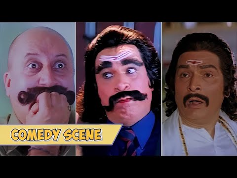 "Comedy Trio: Kader Khan, Anupam Kher & Asarani's Funniest Moments" Taqdeerawala