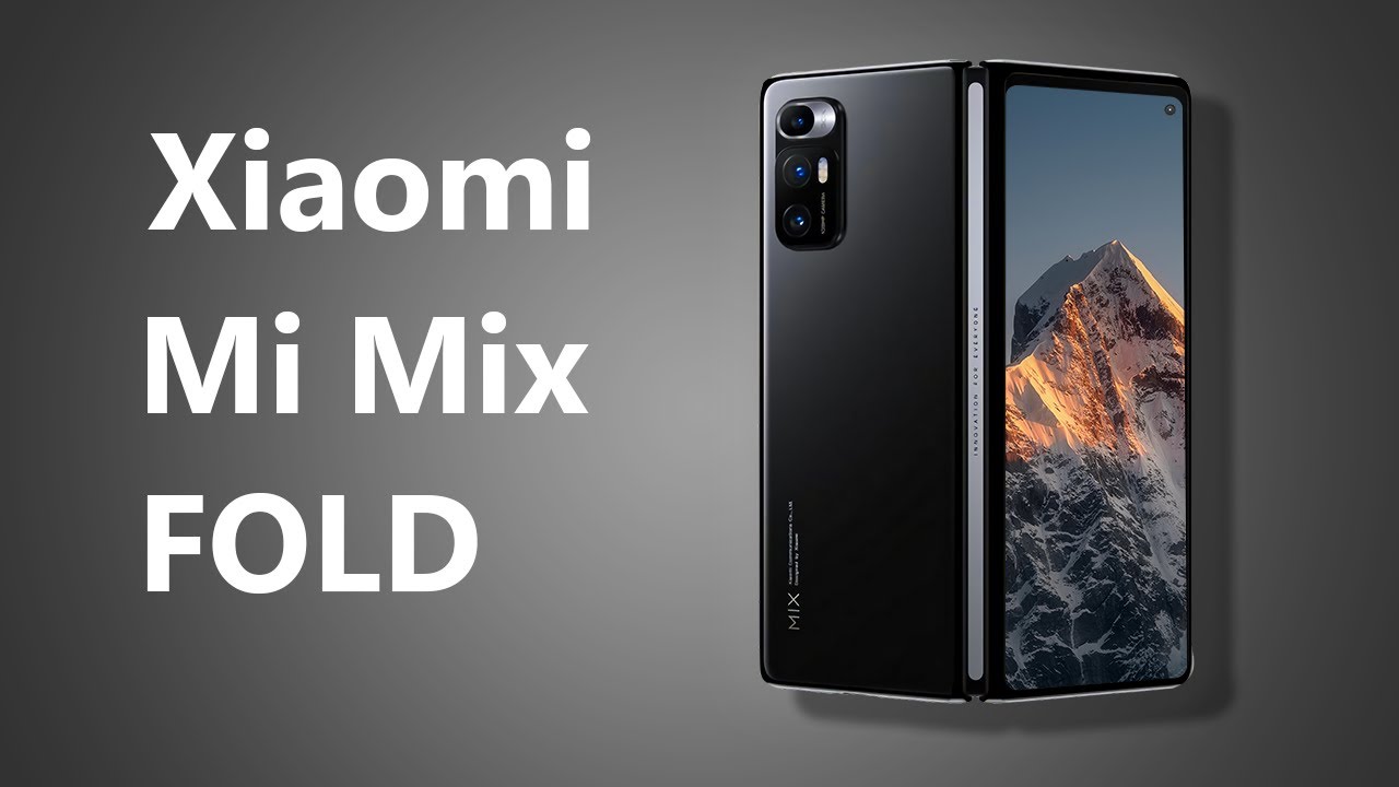 Xiaomi Mi Mix Fold - FIRST LOOK & First foldable phone from XIAOMI