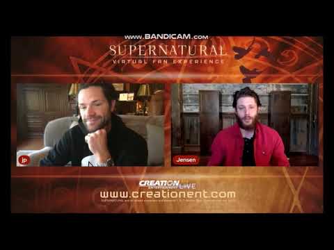 Jensen Ackles and Jared Padalecki Creation Entertainment Virtual Panel Part 7