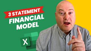 Build a 3-Statement Model in Excel (FULL TUTORIAL)