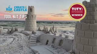 Create A Castle tool kit sand tips and tricks with the 2020 OUTDOOR TOY OF THE YEAR!
