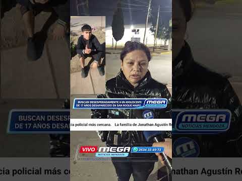 BUSCAN DESESPERADAMENTE A UN ADOLESCENTE DE 17 AÑOS DESAPARECIDO EN MAIPÚ