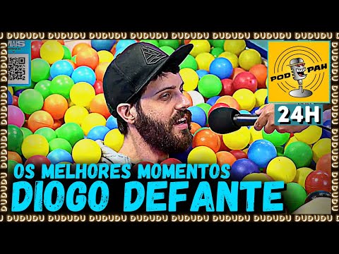 OS MELHORES MOMENTOS DO DIOGO DEFANTE | PODPAH 24 HORAS