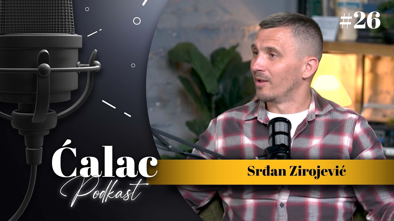Srđan Zirojević: Priča o ulozi oca, bežanju od sebe i snazi da promeniš život | #26 Ćalac #podcast